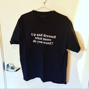 Graphic T-Shirt Up And Dressed Loungewear